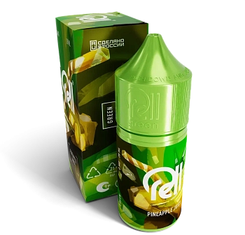 Жидкость для ЭСДН RELL GREEN "Pineapple juice" 28мл 0мг.